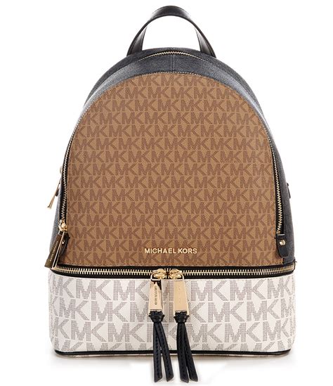 michael michael kors rhea zip xs backpack|Michael Kors clear backpack.